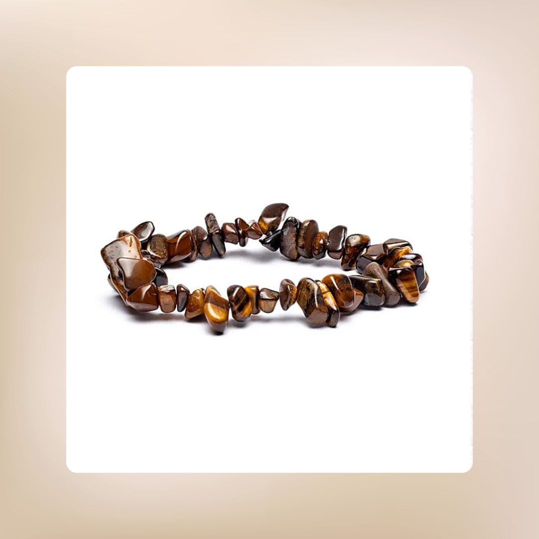 Armband "Tigeraugechips elastisch"