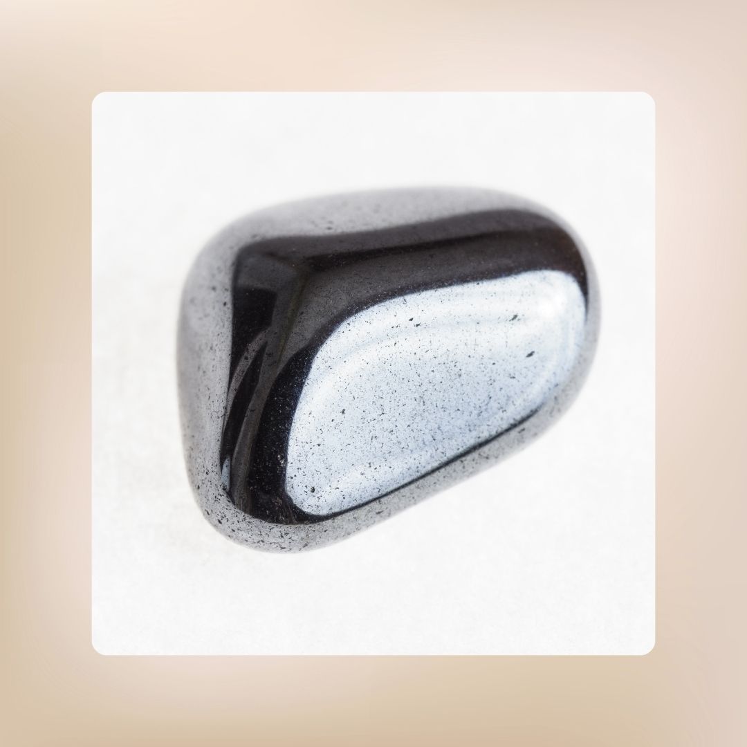 Entlade-Beutel mit Hämatit — natürliche Reinigung für deine Kristalle