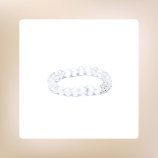 Ring "klarer Quarz elastisch"